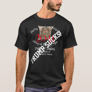 T-shirt Fête de Trmp Vin Mariage Enterrement de Vie de Gar