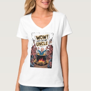 T-shirt Fête d'enfer Cannibals Ate Mon oncle Joe Biden