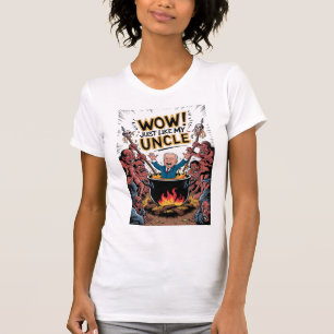 T-shirt Fête d'enfer Cannibals Ate Mon oncle Joe Biden