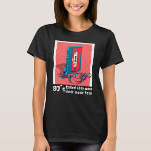 T-shirt Fête des années 80 Cassette 1980