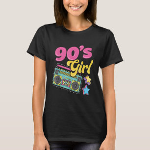 T-shirt Fête des années 90 - Fille des années 90 - costume