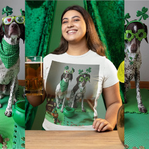 T-shirt Fête des Chiens de St. Patrick Fête Dames