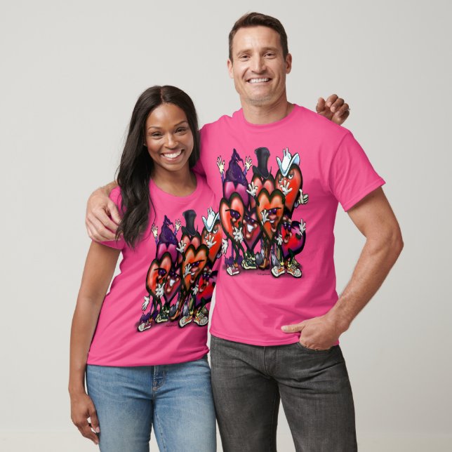 T-Shirt Fête des Cœurs (Unisexe)