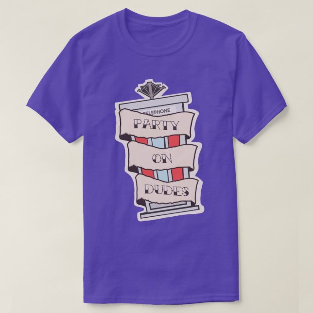 T-shirt Fête des Dudes (Design devant)