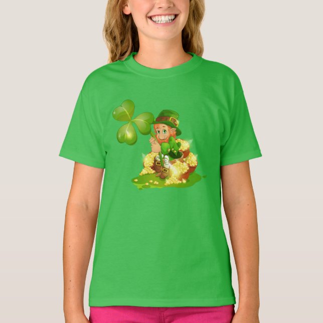 T-shirt Fête des enfants T-Shirt-St. Patrick (Devant)