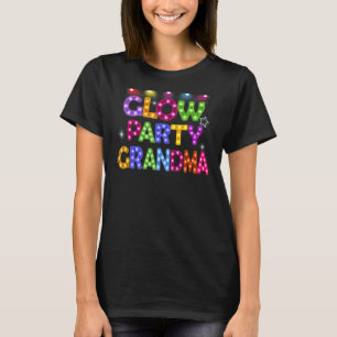 T-shirt Fête des femmes Grandma fête d'anniversaire Lumièr