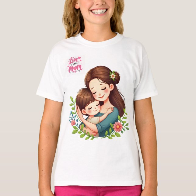 T-shirt fête des mères (Devant)