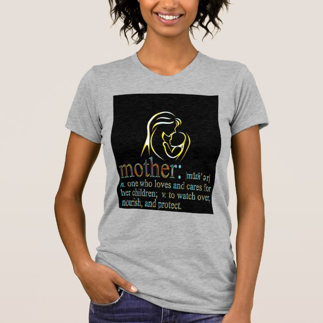T-shirt Fête des mères  (Devant)
