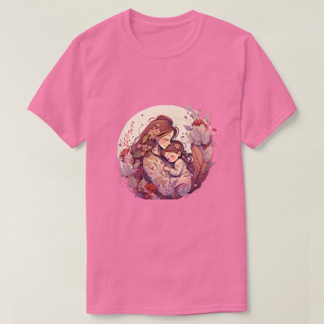 T-shirt Fête des mères  (Design devant)