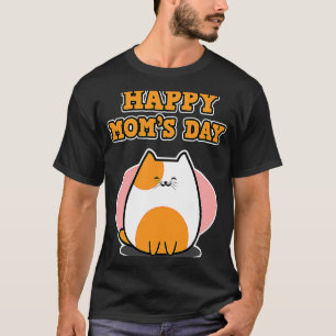 T-shirt Fête des Mères avec des Chats pour Femmes  Bonne F