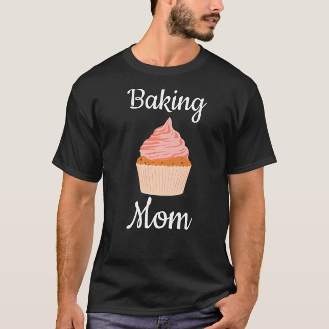 T-shirt Fête des mères Baking Maman 1 (Devant)