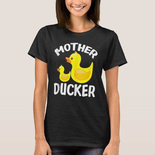 T-shirt Fête des mères de canard (Devant)