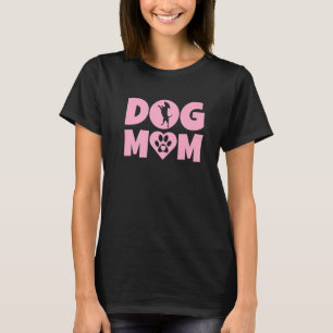 T-shirt Fête des mères de chien Présente pour la maman aim