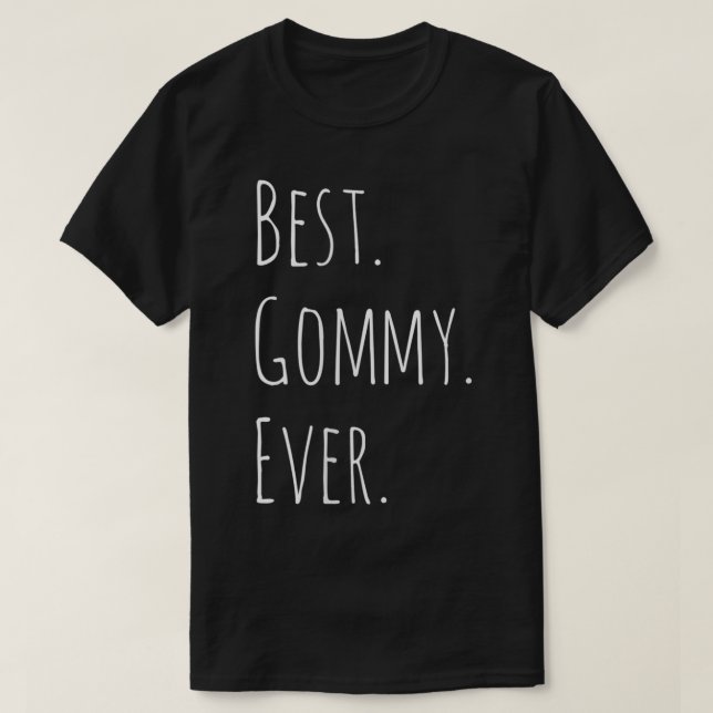 T-shirt Fête des Mères de la Meilleure Gommy féminine pour (Design devant)