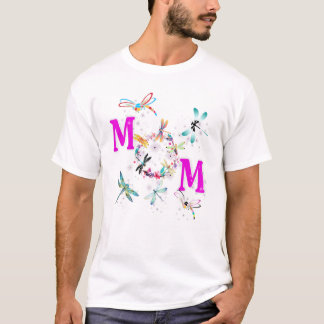 T-shirt Fête des mères de la mère Dragonfly