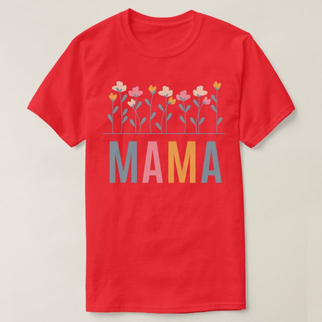 T-shirt Fête des mères de maman (Design devant)