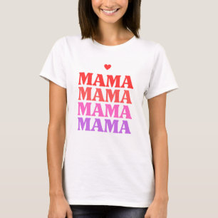 T-shirt Fête des mères de maman