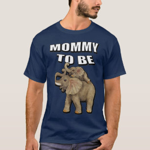 T-shirt Fête des mères de maman Baby shower - 1