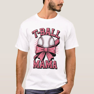 T-shirt Fête des mères de T-Ball Mama