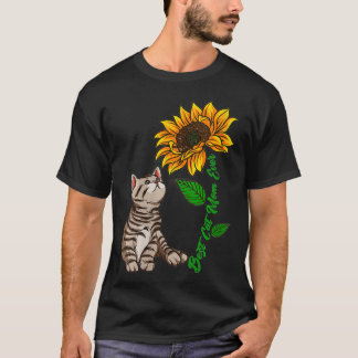 T-shirt Fête des mères de tournesol Fête des mères de chat