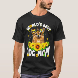 T-shirt Fête des mères du meilleur Chihuahua Chien Chien d