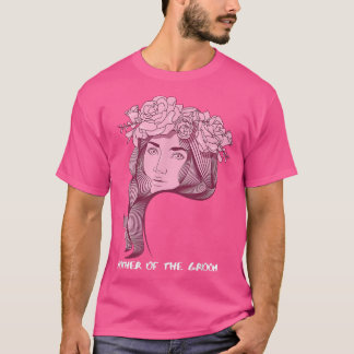T-shirt Fête des mères Feminine roseMère de la chambre