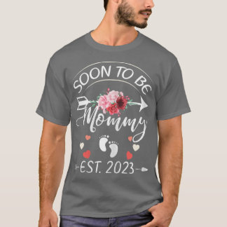 T-shirt Fête des mères Fête des mères première fois Maman