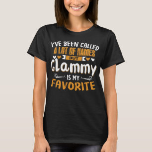 T-shirt Fête des mères Le glamour est mon nom pour grand