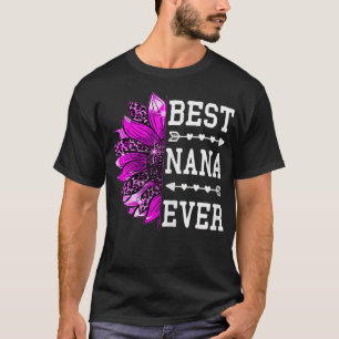 T-shirt Fête des Mères Meilleure Nana Jamais Leop de tourn