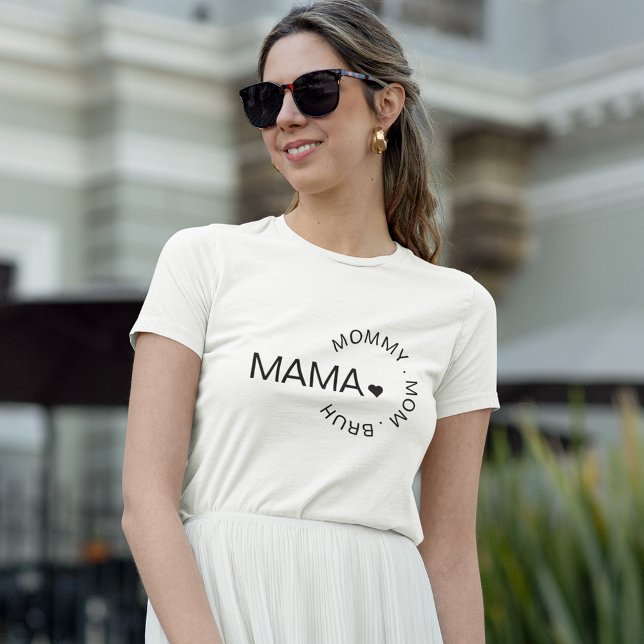 T-shirt Fête des mères | Nouvelle maman | Mommy Bruh Perso (Créateur téléchargé)
