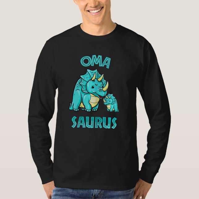 T-shirt Fête des mères Omasaurus Rex Dinosaur Oma Saurus 1 (Devant)