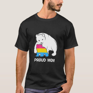T-shirt Fête des mères Pansexual Mama Bear