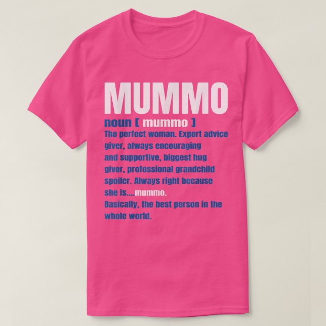 T-shirt Fête des mères Suomi Mummo Grandma Finlande Finlan (Design devant)