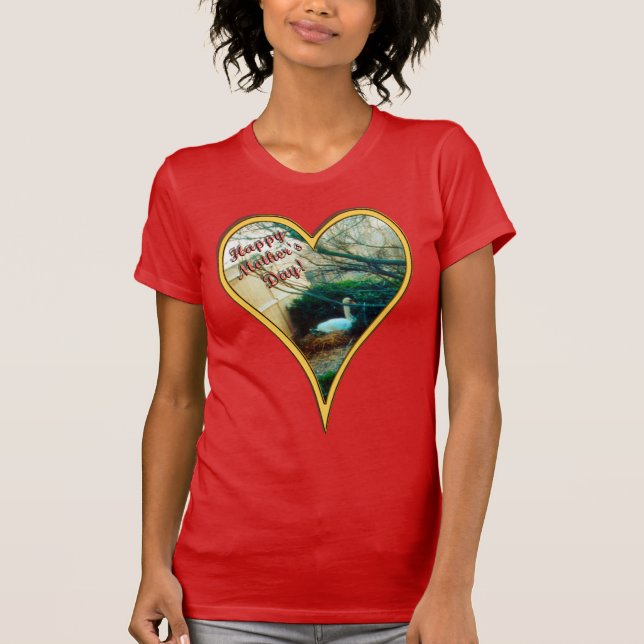 T-shirt Fête des mères Swan (Devant)