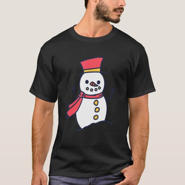 T-shirt Fête des neiges (Devant)