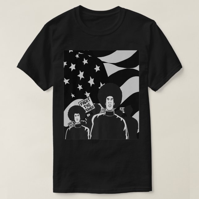T-shirt Fête des Panthères bleues de 1966 (Design devant)