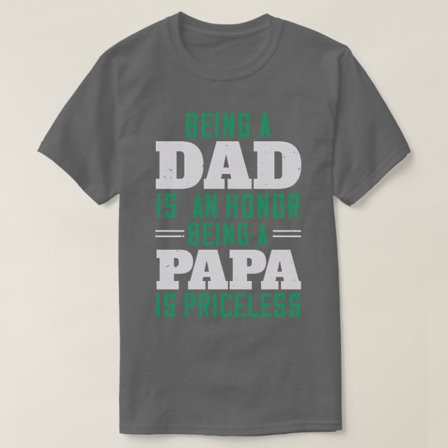 T-shirt Fête des pères 04 (Design devant)