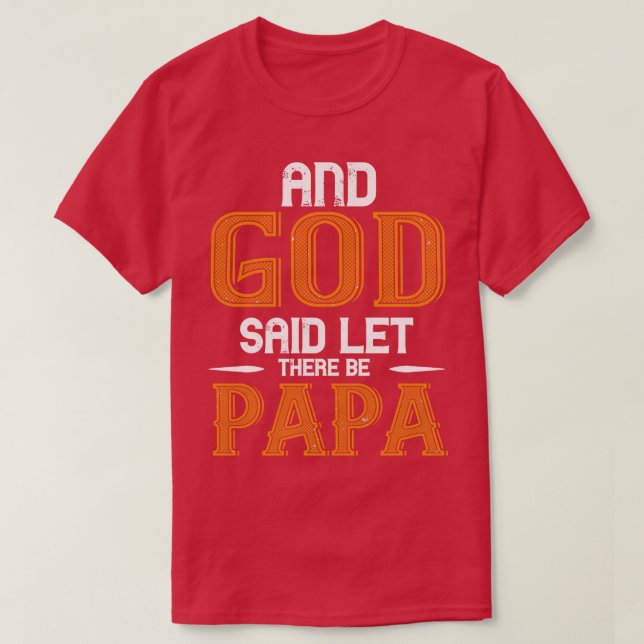T-shirt Fête des pères 05 (Design devant)