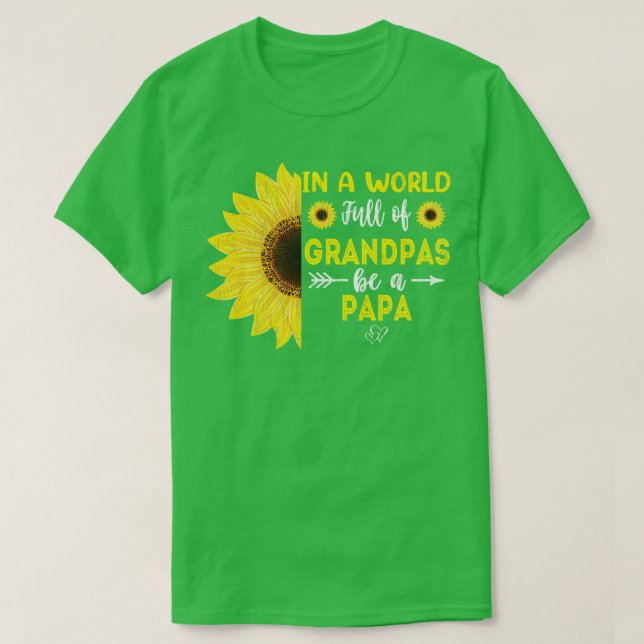 T-shirt Fête des pères 18 (Design devant)