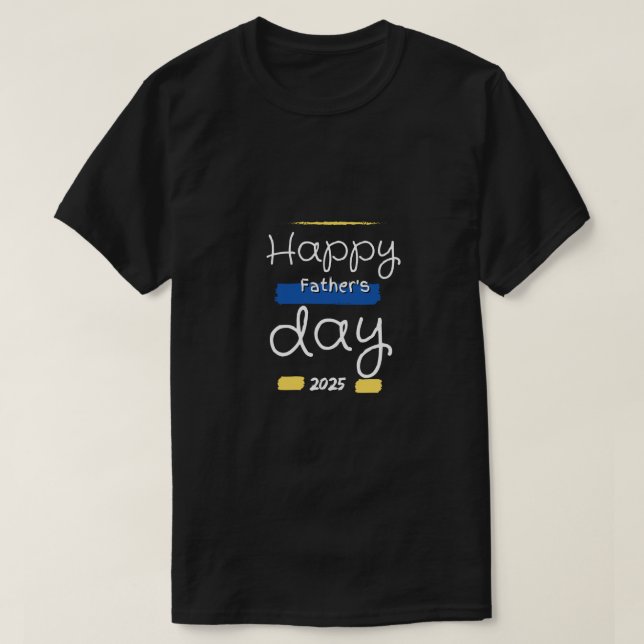 T-SHIRT FÊTE DES PÈRES - 2025 (Design devant)
