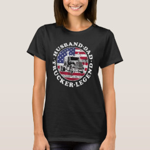 T-shirt Fête des pères American F de légende du camionneur