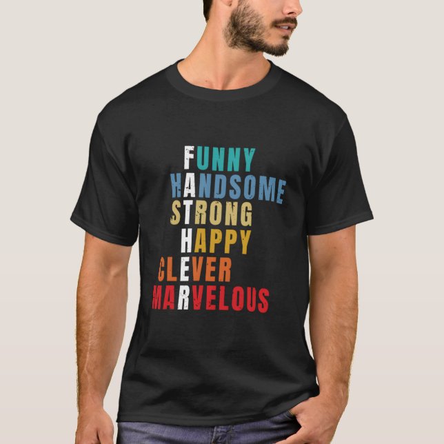 T-shirt Fête des Pères Amour (Devant)