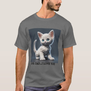 T-shirt Fête des pères Animaux de compagnie personnalisés
