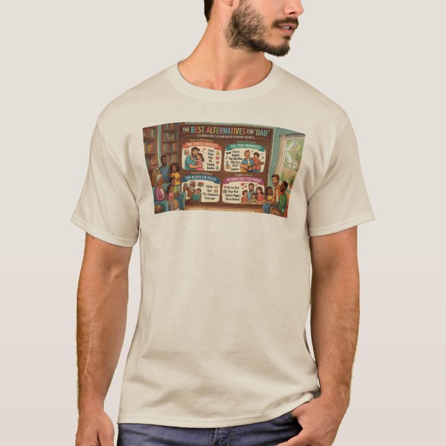 T-shirt « Fête des pères, autres noms » (Devant)