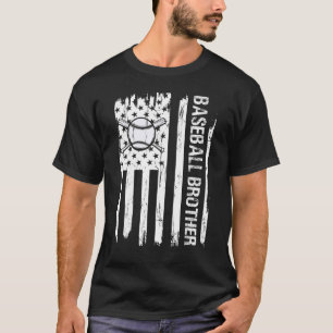 T-shirt Fête des pères Baseball Frère Frère Hommes Enfants