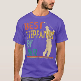 T-shirt Fête des pères Best Stepfather Par Par Par Golfer 
