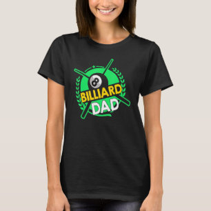 T-shirt Fête des pères Billiard Papa