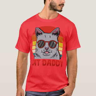 T-shirt Fête des pères Cat Daddy