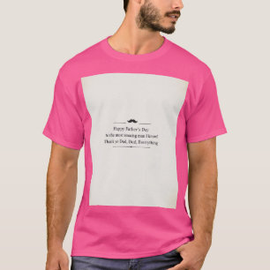T-shirt Fête des pères coeur Doodé Imprimer