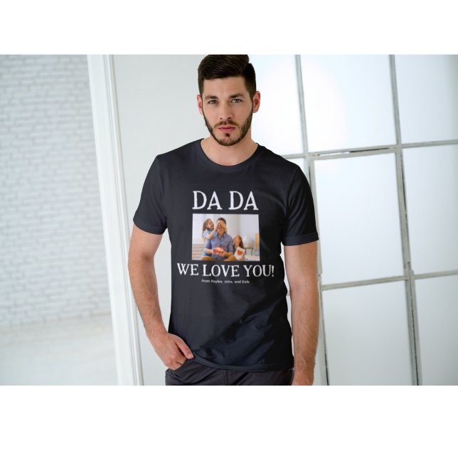 T-shirt Fête des pères Dada personnalisée (Créateur téléchargé)